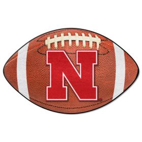 Nebraska Football Rug 20.5"x32.5"
