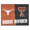 Texas - Texas Tech House Divided Rug 33.75"x42.5"