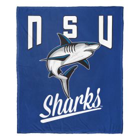 Nova Southeastern OFFICIAL NCAA "Alumni" Silk Touch Throw Blanket; 50" x 60"