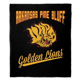 Arkansas Pine Bluff OFFICIAL NCAA "Alumni" Silk Touch Throw Blanket; 50" x 60"
