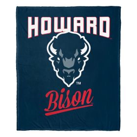 Howard OFFICIAL NCAA "Alumni" Silk Touch Throw Blanket; 50" x 60"