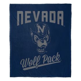 Nevada Reno OFFICIAL NCAA "Alumni" Silk Touch Throw Blanket; 50" x 60"