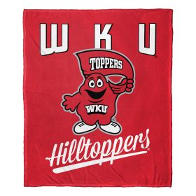 Western Kentucky OFFICIAL NCAA "Alumni" Silk Touch Throw Blanket; 50" x 60"