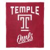 Temple OFFICIAL NCAA "Alumni" Silk Touch Throw Blanket; 50" x 60"