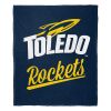 Toledo OFFICIAL NCAA "Alumni" Silk Touch Throw Blanket; 50" x 60"