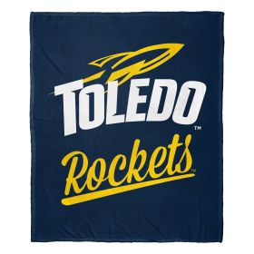 Toledo OFFICIAL NCAA "Alumni" Silk Touch Throw Blanket; 50" x 60"