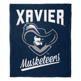 Xavier OFFICIAL NCAA "Alumni" Silk Touch Throw Blanket; 50" x 60"