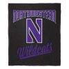 Northwestern OFFICIAL NCAA "Alumni" Silk Touch Throw Blanket; 50" x 60"