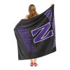 Northwestern OFFICIAL NCAA "Alumni" Silk Touch Throw Blanket; 50" x 60"