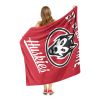 St Cloud State OFFICIAL NCAA "Alumni" Silk Touch Throw Blanket; 50" x 60"