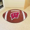 Wisconsin Football Rug 20.5"x32.5"