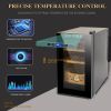 25L Cigar Humidors with Cooling and Heating Function , 150Counts Capacity Cigar Humidor Humidifiers with Constant Temperature Controller