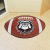 Georgia Black New Bulldog Football Rug 20.5"x32.5"