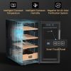 KingChii 26L Electric Cigar Humidors Cooling, Heating Control System, Electronic Humidor Cabinet (4 Layers 200 Capacity)