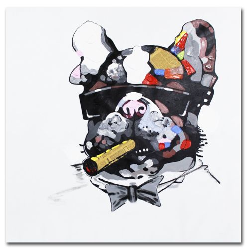 Top Selling Handmade Abstract Oil Painting Wall Art Modern Minimalist Pet Dog Canvas Home Decor For Living Room Bedroom No Frame Top Selling Handmade Abstract Oil Painting Wall Art Modern Minimalist Pet Dog Canvas Home Decor For Living Room Bedroom No Frame