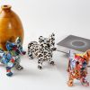 Nordic Art Graffiti Corgi Dog Painting Creative Resin Crafts Home Decoration Wine Cabinet Office Decor Crafts Gift Ornaments